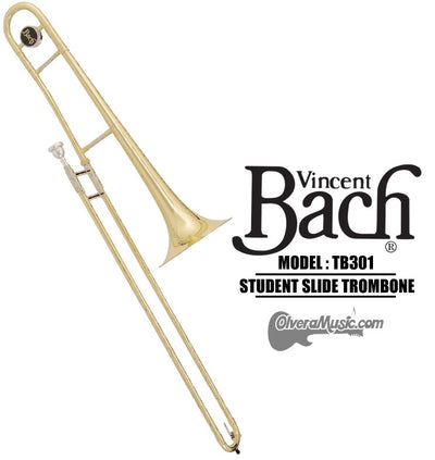 BACH Student Model Bb Slide Trombone - Lacquer Finish