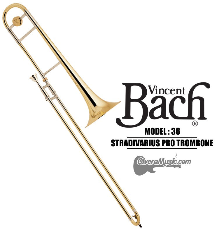 BACH Stradivarius Professional Tenor Slide Trombone - Lacquer Finish