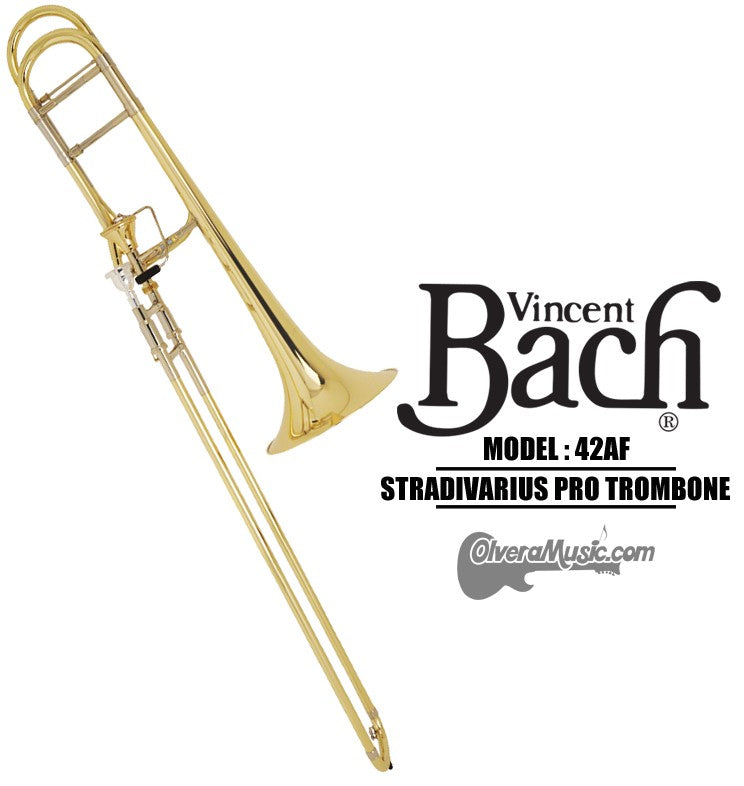 BACH Stradivarius Profesional Slide Tenor Trombone - Lacquer Finish