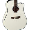 TAKAMINE G Series 6-String Acoustic/Electric Guitar - Pearl White