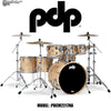 PDP "Concept Series" 7-Piece Maple Shell Pack - Natural Lacquer