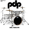 PDP "Concept Series" 7-Piece Maple Shell Pack - Pearlescent White Lacquer