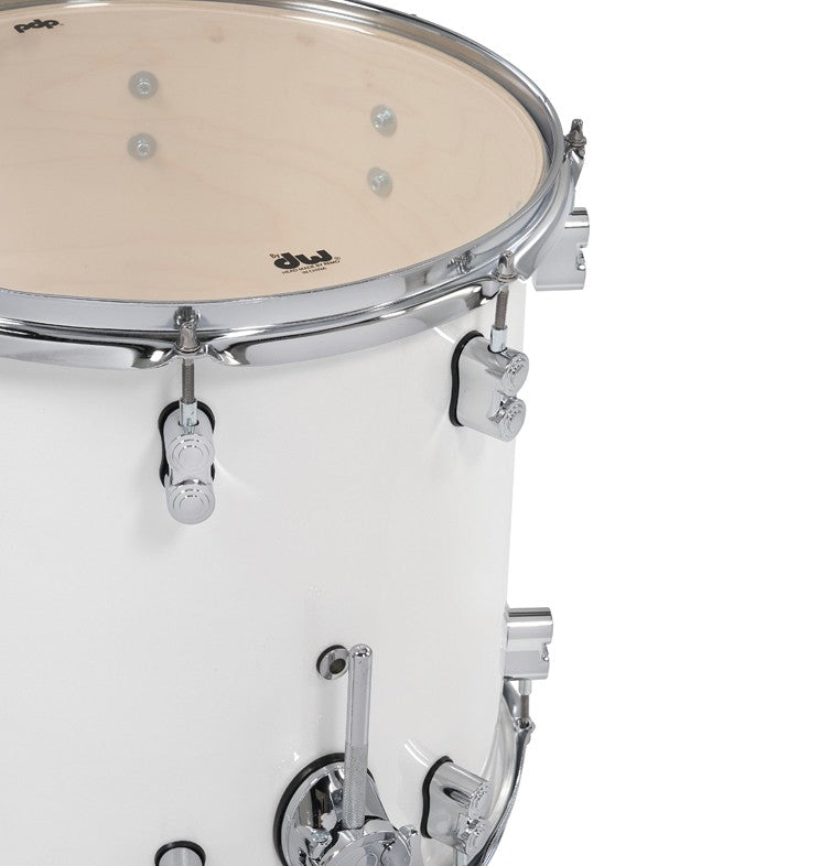 PDP "Concept Series" 7-Piece Maple Shell Pack - Pearlescent White Lacquer