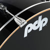 PDP "Concept Series" 7-Piece Maple Shell Pack  - Silver to Black Fade Lacquer