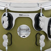 PDP "Concept Series" 7-Piece Maple Shell Pack - Satin Olive Finish