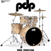 PDP "Concept Series" 5-Piece Maple Shell Pack  - Natural Lacquer