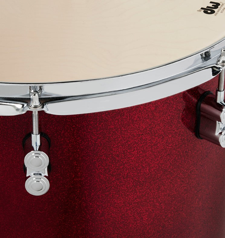 PDP "Concept Series" 5-Piece Maple Shell Pack - Red to Black Fade Lacquer