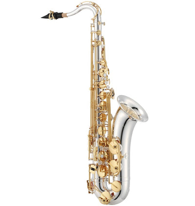 JUPITER Professional Tenor Saxophone - Silver Plated w/Lacquered Keys