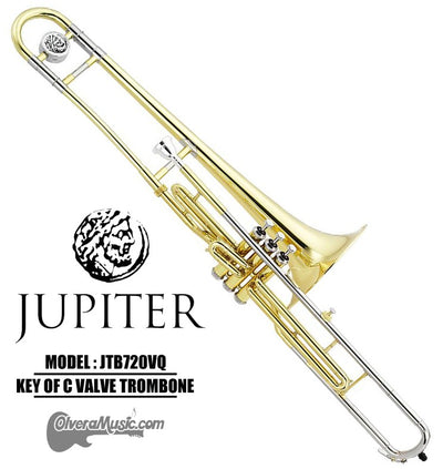 JUPITER C Valve Trombone (DO)- Lacquer Finish