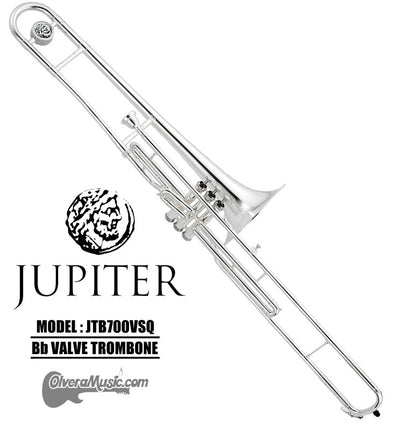 JUPITER Bb valve Trombone (Si bemol)- Silver Plate Finish