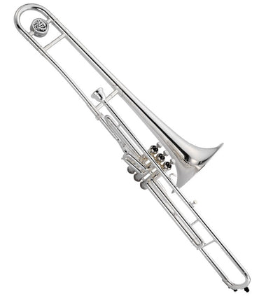 JUPITER C Valve Trombone  (DO)- Silver Plate Finish