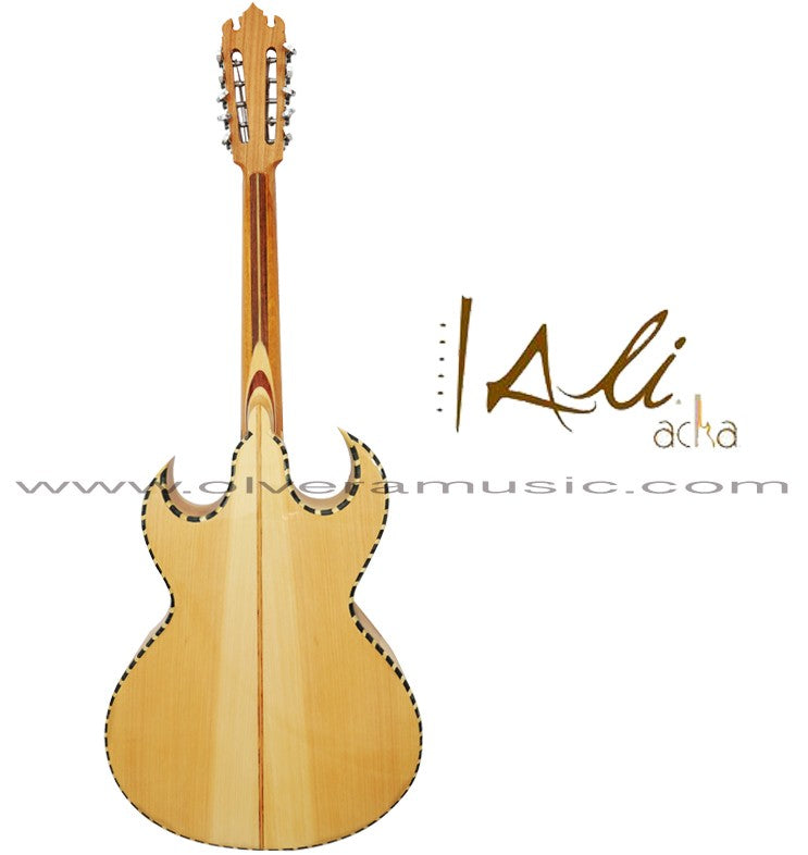 ALI ACHA Bajo Quinto Tradicional (AACHABQCPT) Madera de Ciprés - Disponible solo sobre pedido.