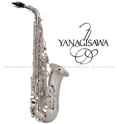 YANAGISAWA "WO Series" Professional Eb Alto Saxophone - Silver Plate