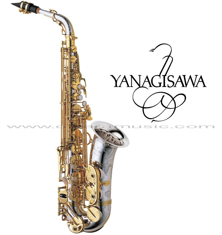 YANAGISAWA "WO Series" Professional Eb Alto Saxophone - Sterling Silver