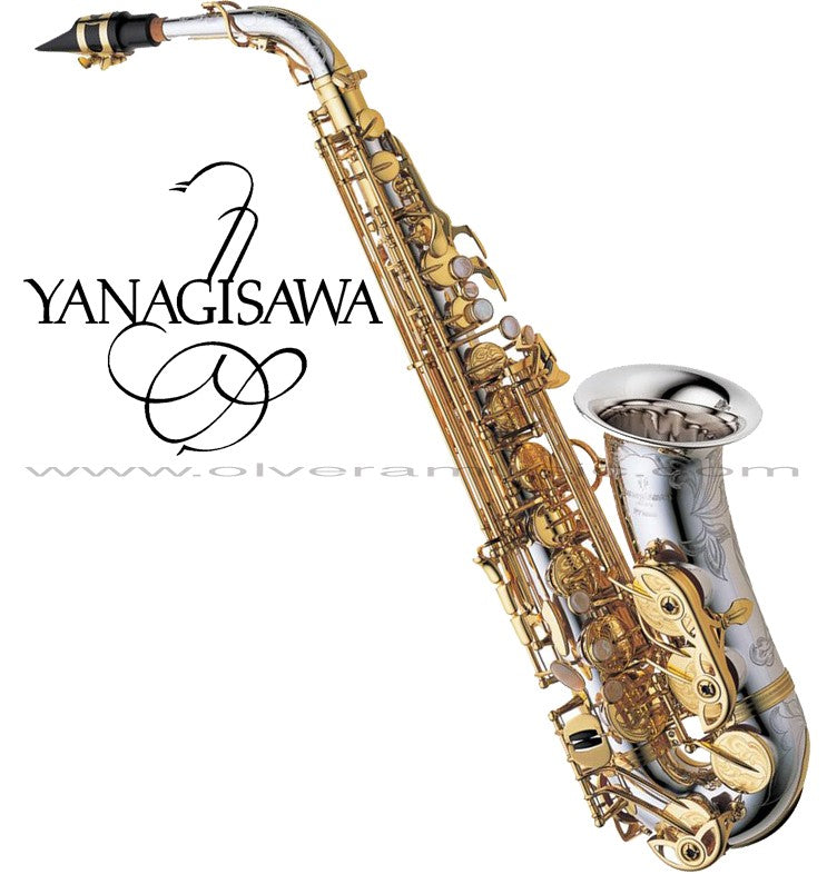 YANAGISAWA "WO Series" Professional Eb Alto Saxophone - Sterling Silver