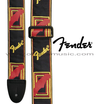 FENDER Monogrammed Guitar Strap 2"