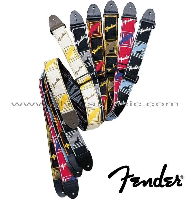 FENDER Monogrammed Guitar Strap 2"