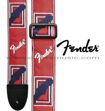 FENDER Monogrammed Guitar Strap 2"