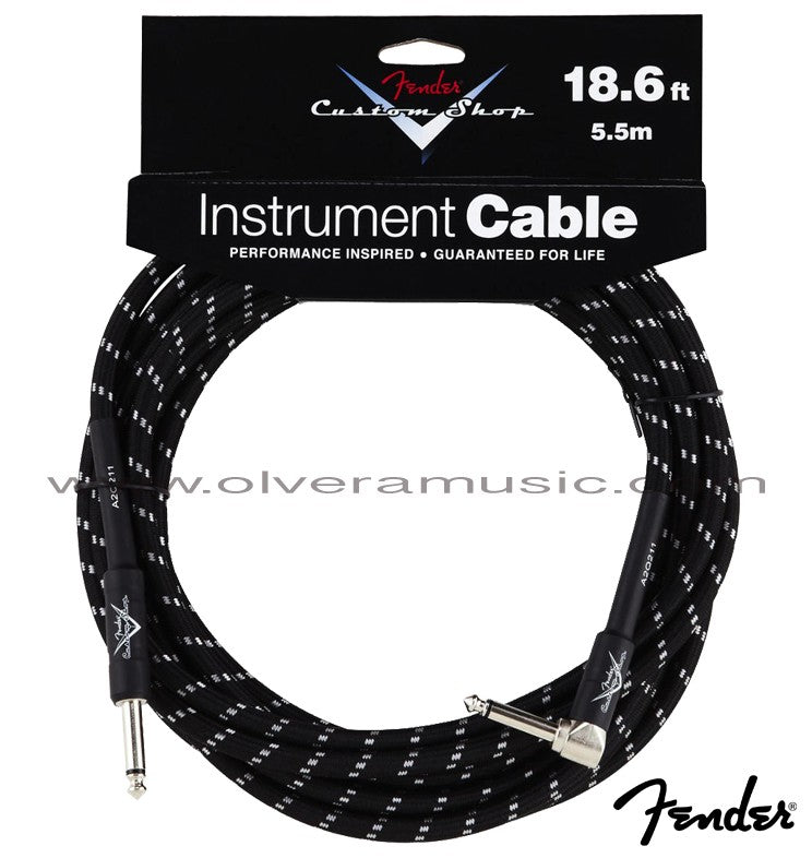 FENDER Performance Series Custom Shop Instrument Cable 18.6ft.