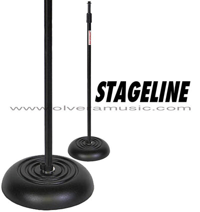 Stageline (MS603B) Round Base Weighted Mic Stand