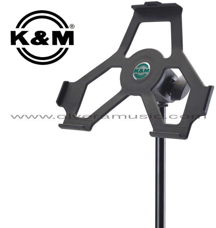 K&M (19710-500-55) iPad Holder w/Mic Stand Mount