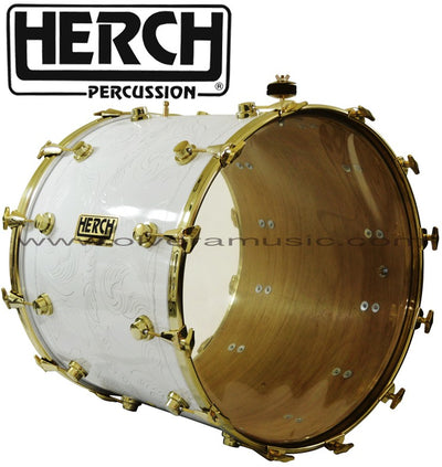 HERCH Tambora Custom (Rameado Blanca) - Disponible solo sobre pedido.