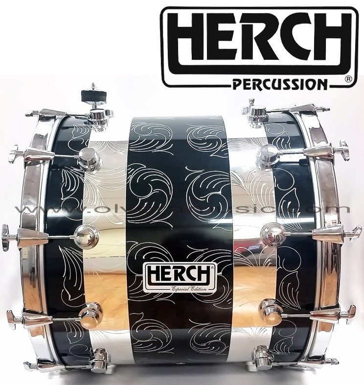 HERCH Tambora Custom (Rameado BK Cromo) - Disponible solo sobre pedido.