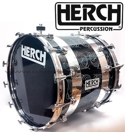 HERCH Tambora Custom (Rameado BK Cromo) - Disponible solo sobre pedido.