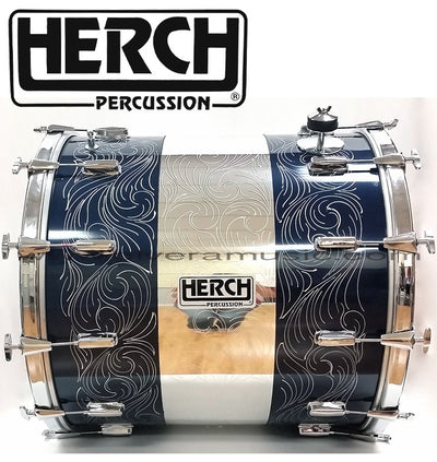 HERCH Tambora Custom (Rameado Combinada BKCR) - Disponible solo sobre pedido.