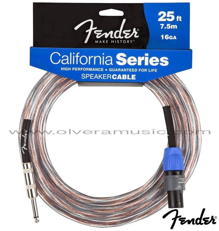 FENDER California Series Speaker Cable 25ft. (7.5m)