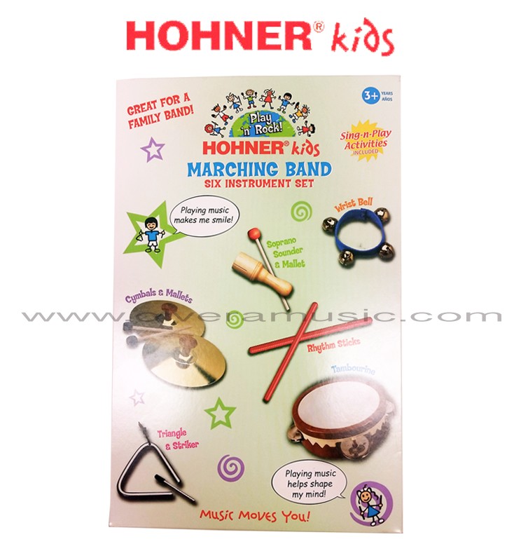 HOHNER KIDS Marching Band Six Instrument Set