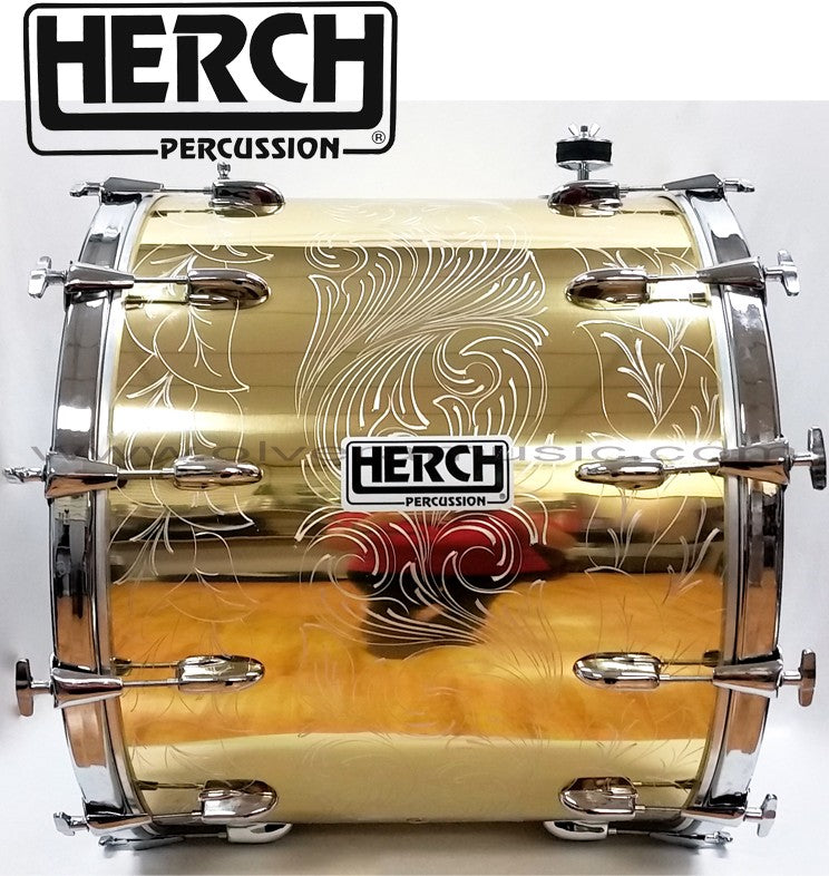 HERCH Tambora Custom (Hojas Dorado) - Disponible solo sobre pedido.