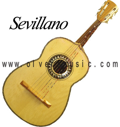 SEVILLANO Traditional Mariachi Deep-Bodied Guitarron