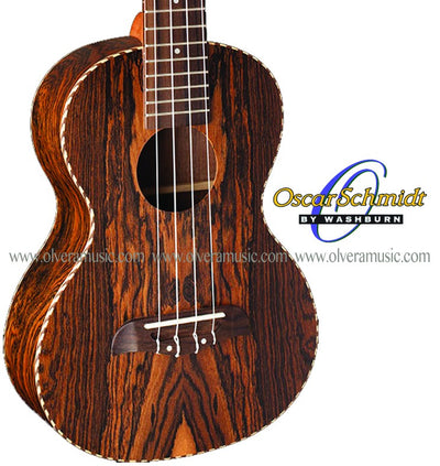 OSCAR SCHMIDT by Washburn Exotic Bacote Wood Ukulele - Concert