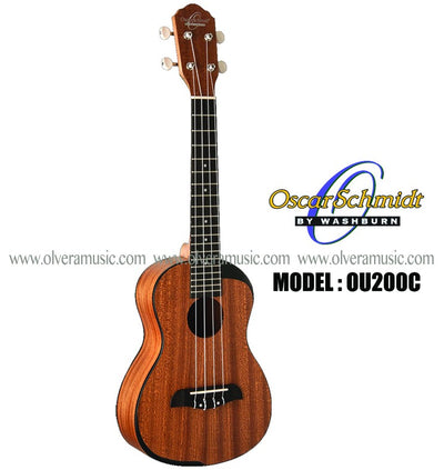 OSCAR SCHMIDT by Washburn Comfort Body Mahogany Wood - Concert