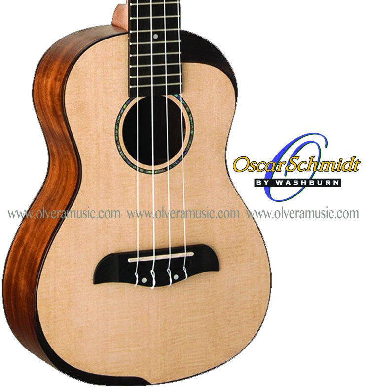 OSCAR SCHMIDT by Washburn Comfort Body Satin Spruce Top - Concert