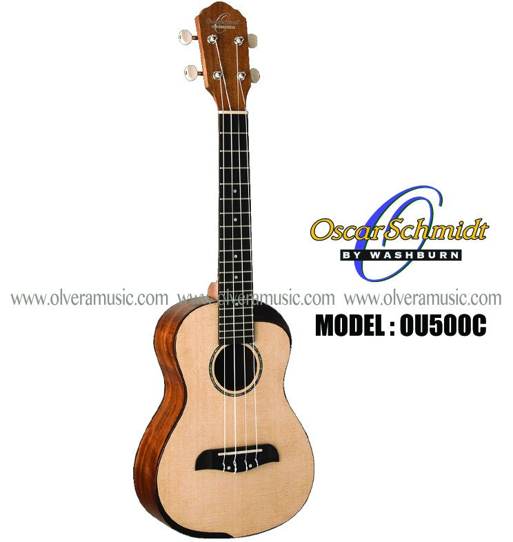 OSCAR SCHMIDT by Washburn Comfort Body Satin Spruce Top - Concert