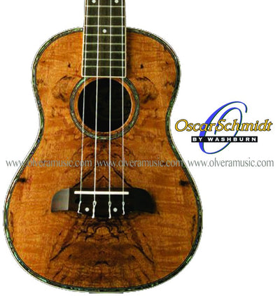 OSCAR SCHMIDT by Washburn Spalted Mango Gloss Finish - Concert