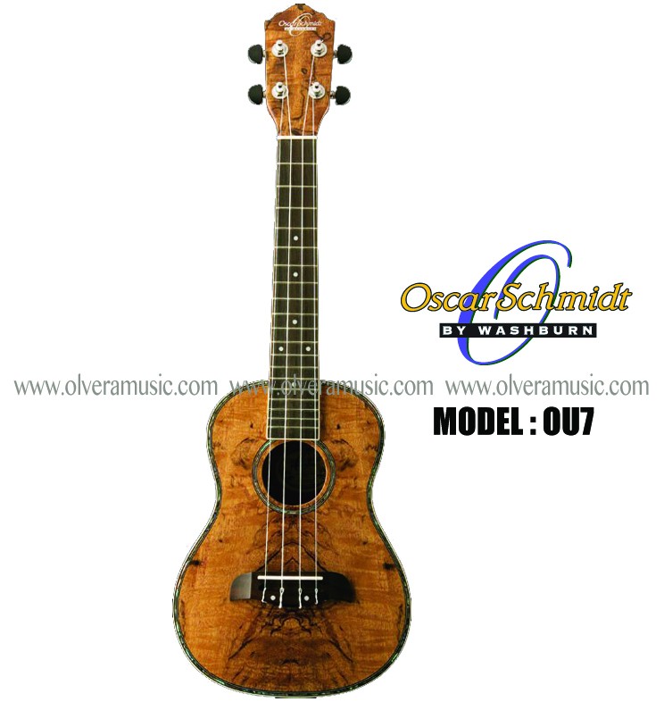 OSCAR SCHMIDT by Washburn Spalted Mango Gloss Finish - Concert