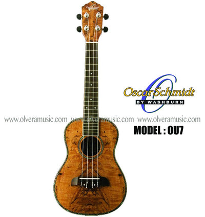 OSCAR SCHMIDT by Washburn Spalted Mango Gloss Finish - Concert