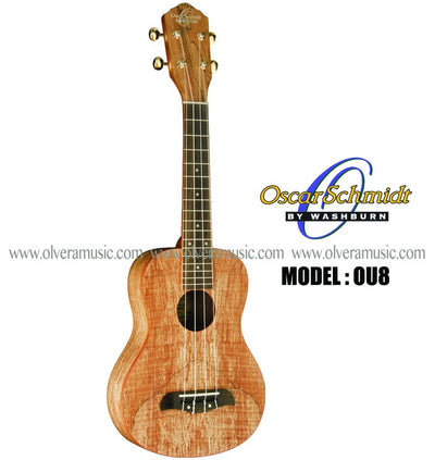 OSCAR SCHMIDT by Washburn Spalted Maple Finish - Concert