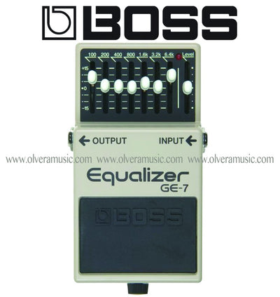 BOSS 7-Band Graphic Equalizer Guitar Effects Pedal