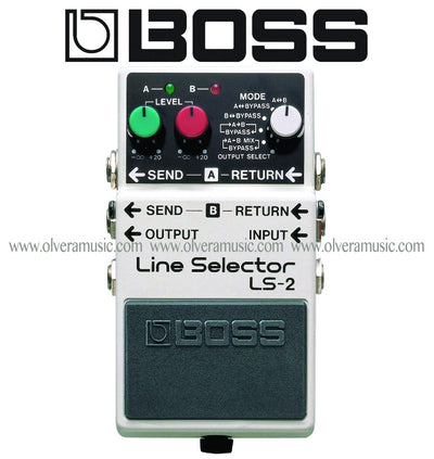 BOSS Line Selector/Power Supply Guitar Effects Pedal