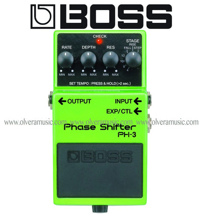 BOSS Phase Shifter Guitar Effects Pedal