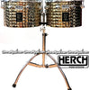 HERCH Timbales Custom (Gold Tiger) - Disponible solo sobre pedido.