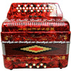 ROSSETTI Diatonic Button Accordion - Pearl Red