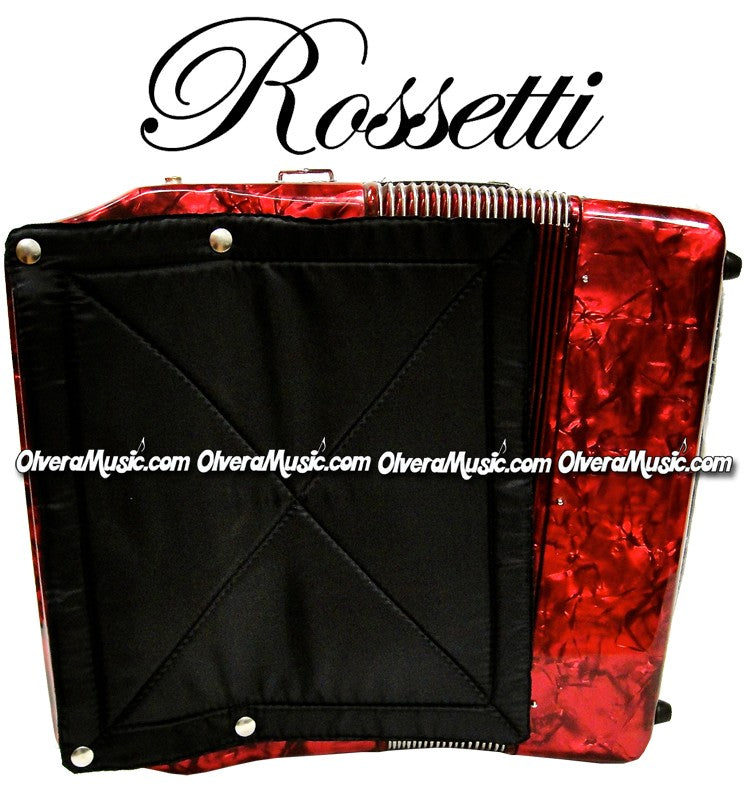 ROSSETTI Diatonic Button Accordion - Pearl Red