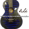 ALI ACHA Bajo Quinto Tradicional (ABQAMFCMAY3) Madera de Ciprés Azúl con Negro - Disponible solo sobre pedido.