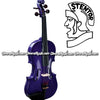 STENTOR "Harlequin Series" Student Model Violin - Deep Purple