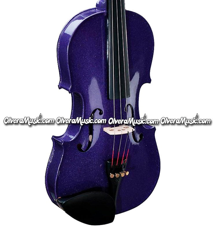 STENTOR "Harlequin Series" Student Model Violin - Deep Purple